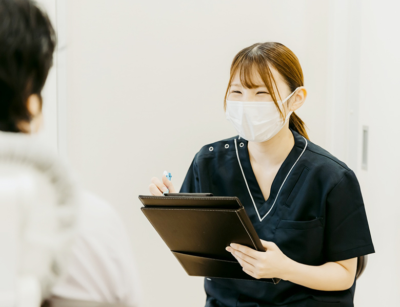 鶴瀬（富士見市）の歯医者さん、松本歯科医院の親身で丁寧なカウンセリング